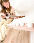 little hammock™ | DUSTY ROSE + POM POM