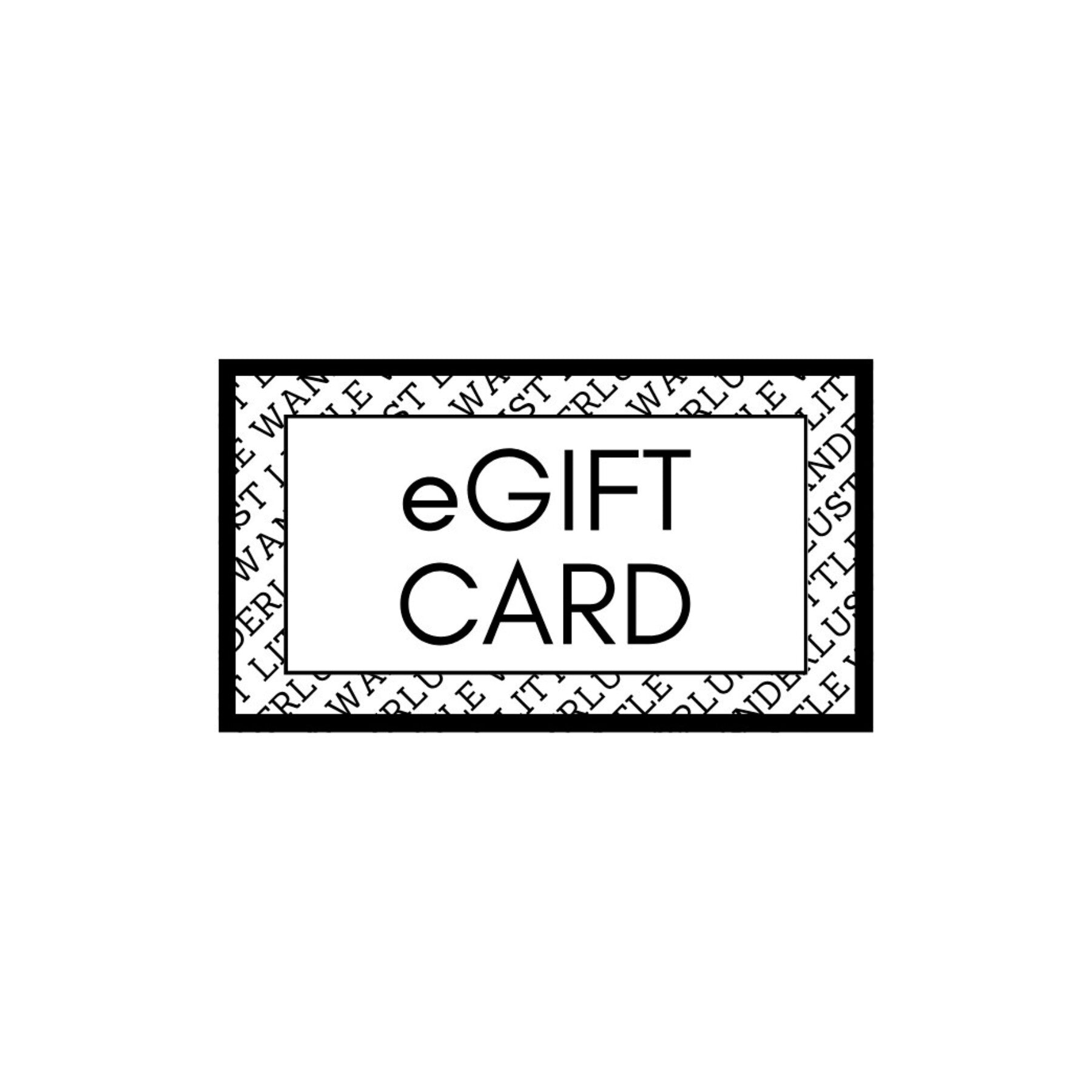 eGIFT card - blank